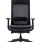 KS-EVL002A_人體工學椅_電腦椅_辦公室椅_黑框黑網正面照片