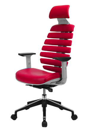 Spine_電腦椅_辦公椅_人體工學椅_紅色