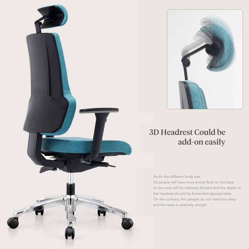 ERA_人體工學椅_電腦椅_3D頭枕