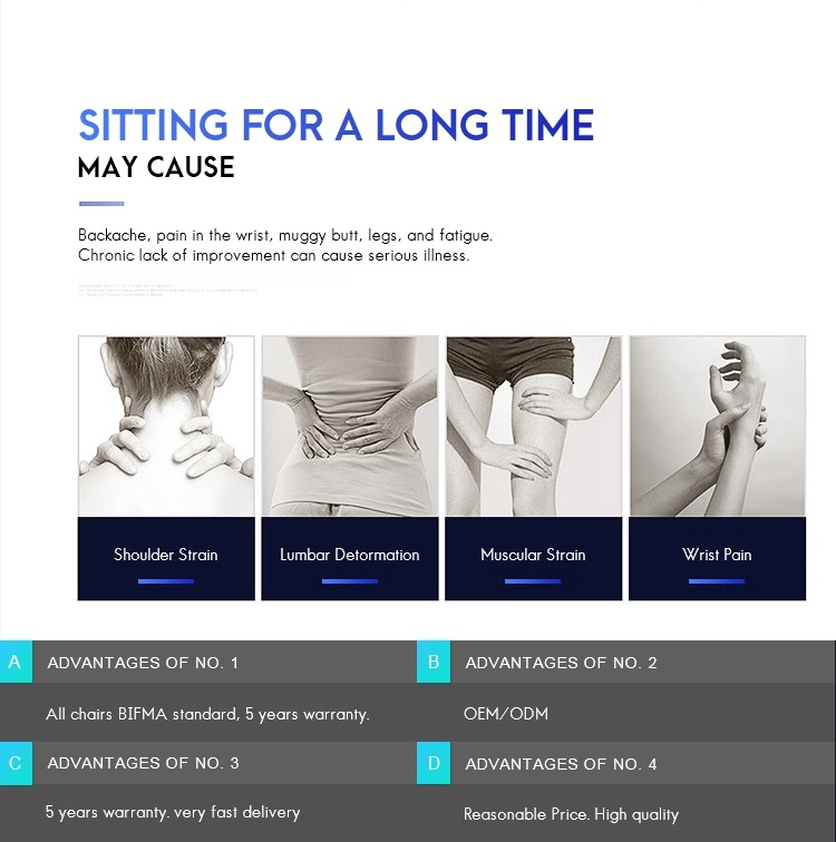 King_人體工學行政椅_人體工學椅可有效減輕久坐對脊椎的不適