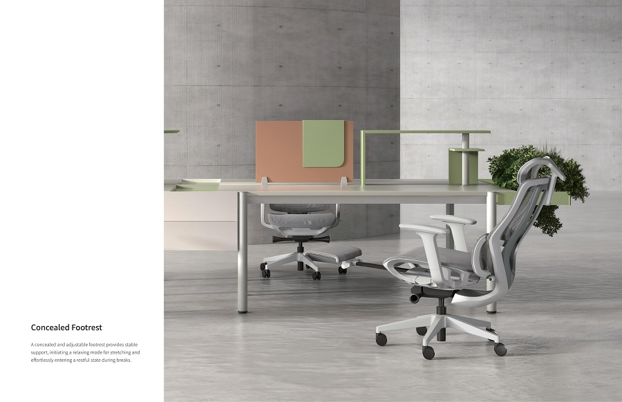 ESS_ESSB_人體工學椅_電腦椅_隱藏式腳踏