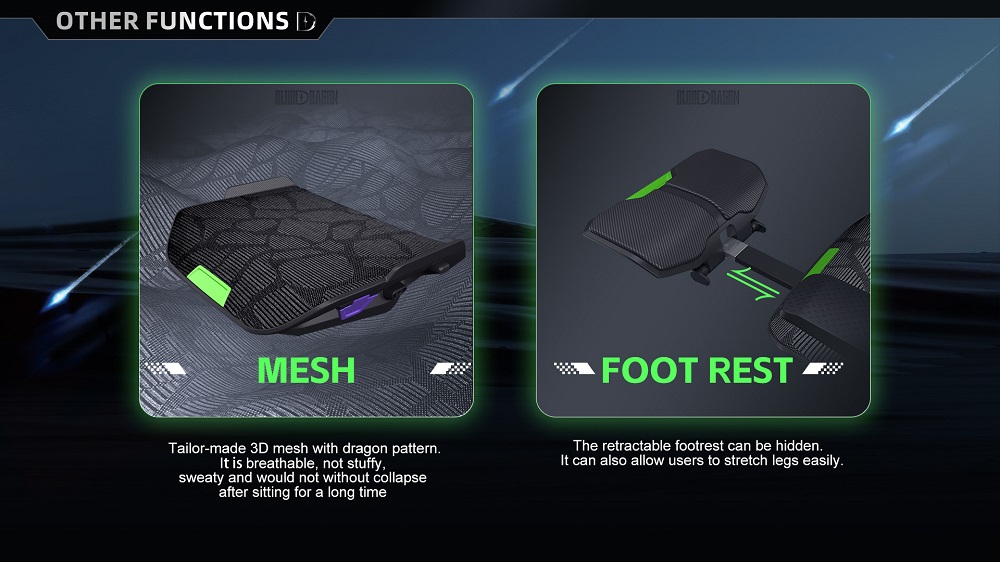 Zero_SL_人體工學椅_電競椅_可收藏腳踏